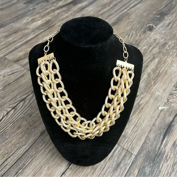 Rosé Luxe Layered Statement Necklace main image 0